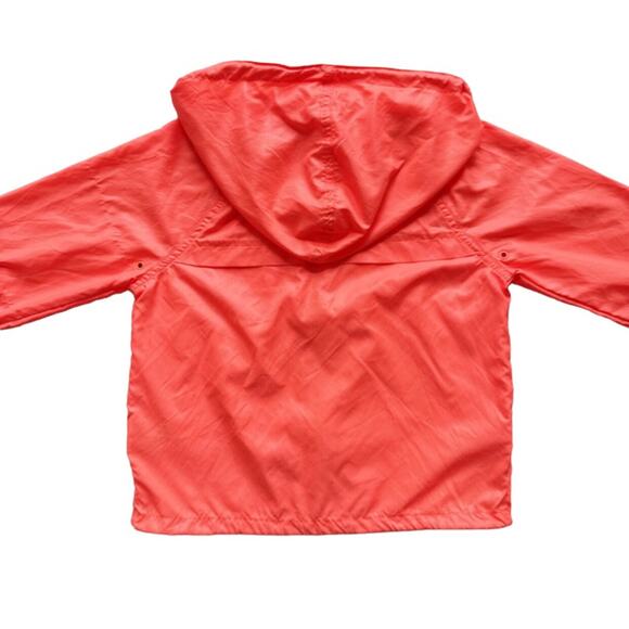 Crewcuts Neon Orange Lightweight Jacket Size 4/5 - Picture 3 of 5
